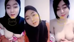 Nella Hijab Binal Remas Toket Gede Video by TubeV