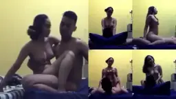 Cewek Jago Goyang Tembok Kuning FYP di Tiktok Video by BebasIndo