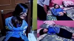 Culik Bestienya Sendiri Masuk Kamar (Semi BDSM) Video by simontok