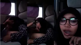 Paksa Hijab Sepong di Mobil Video by HQporner