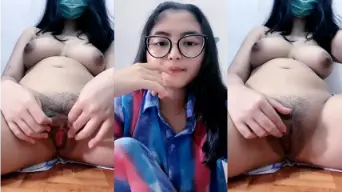 Miss Piyu 4_BG Kacamata Colmek Video by BOKEPSIN