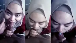 Sepongan Cewek Hijab Teman Kantor Video by simontok