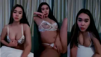 Kak Mia BH Transparan Tanpa Masker Video by BOKEPSIN