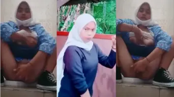 Viral Daun Masih Muda SM_P Tiktoker Hijab Part3 Video by IXXX