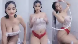 Violine Uting Coklat Live Mandi Video by TubeV