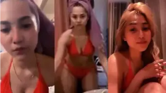 Cybel 4_BG Toge Bikini Merah Sexy Video by PornOne