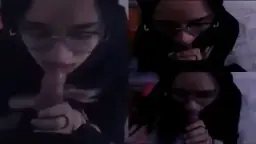 Sepongan Dedek Jilbab Hitam Imut Bell_4K Video by Kompoz